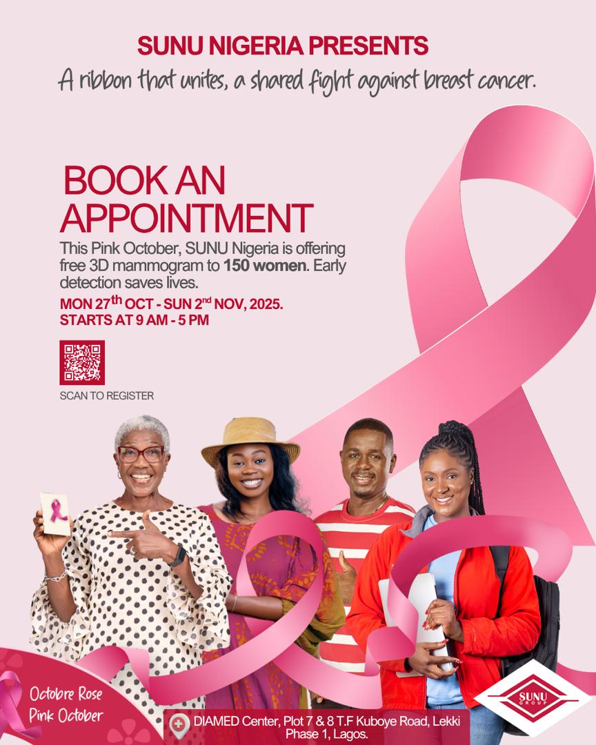 SUNU Nigeria Offers Free Screening to 150 Women