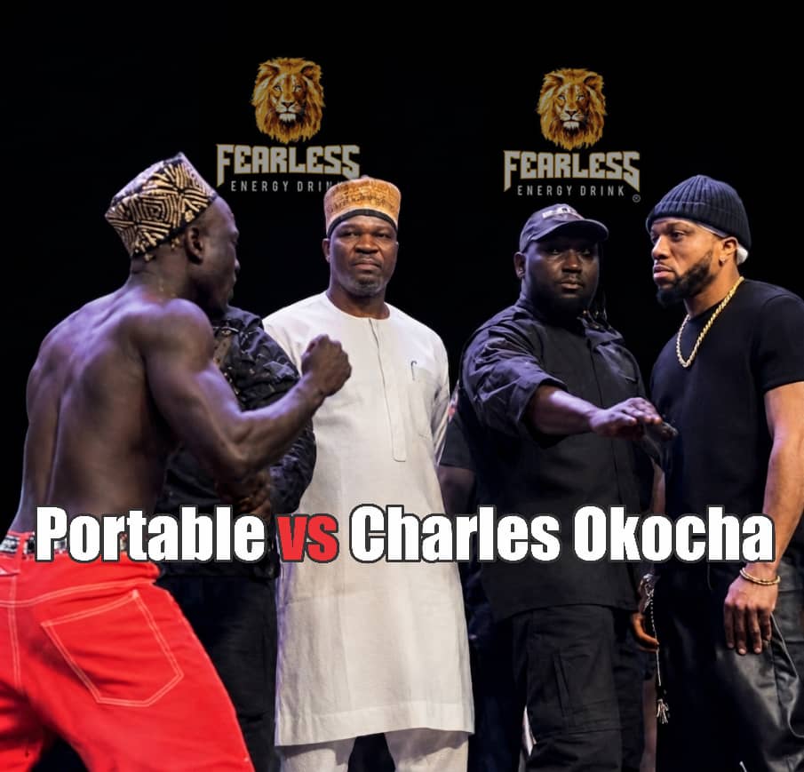 Fearless Energy Drink Backs Portable, Charles Okocha’s ‘Chaos in the Ring’ Celebrity Fight