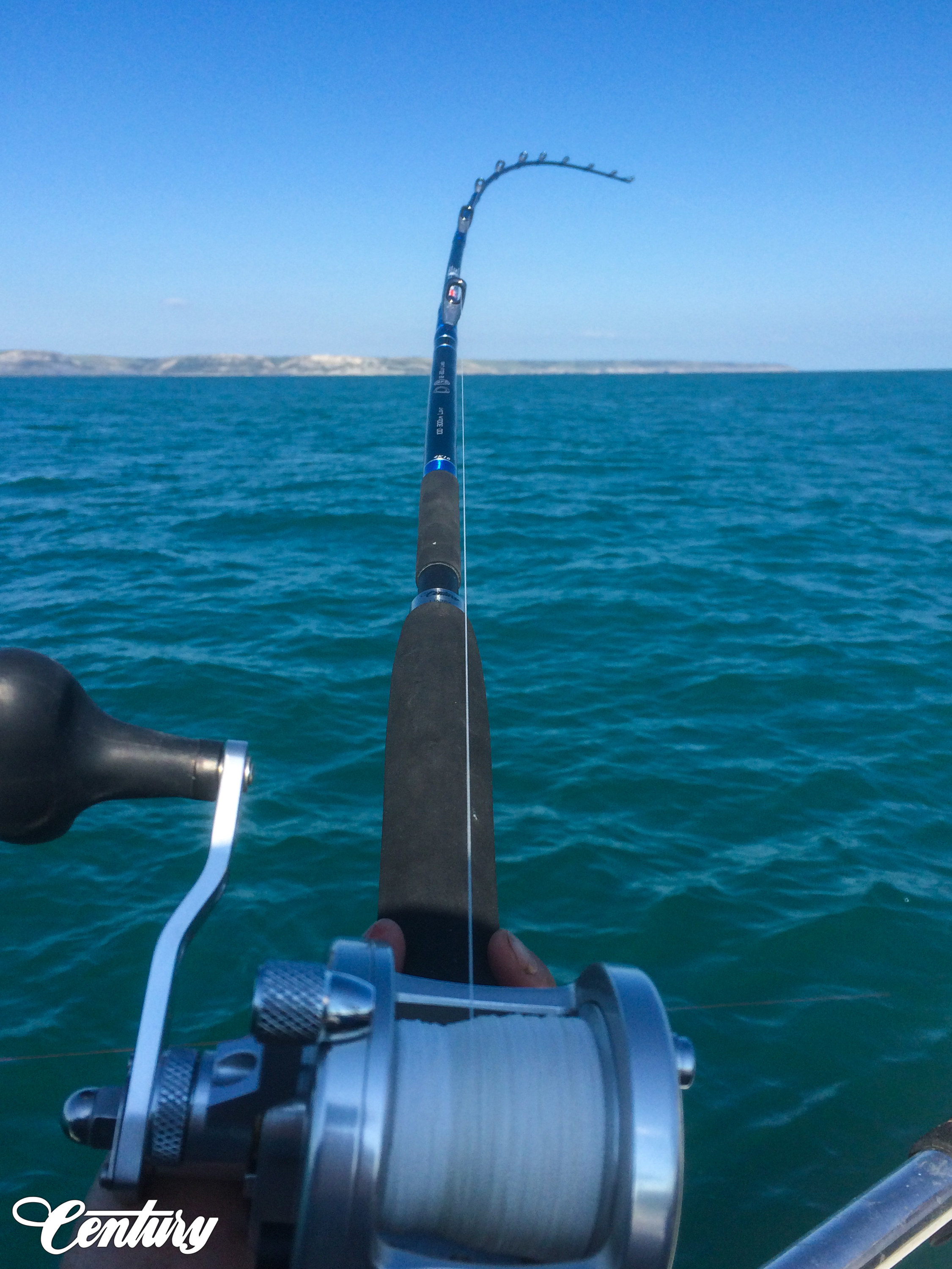 Boat Fishing Excalibur Braid 12 20lb Class Vs Tope Rob Smith