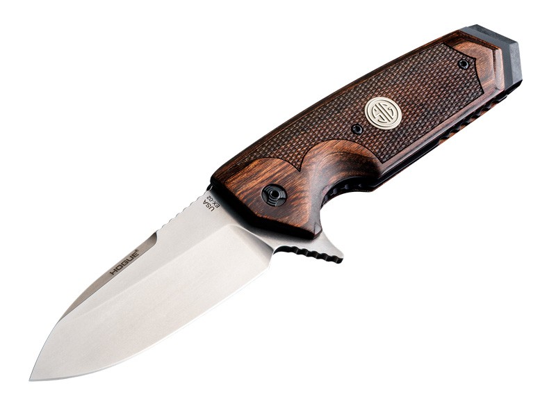 Hogue EX-02 3.75″ Sig Sauer Folder Spear Point Blade Flipper