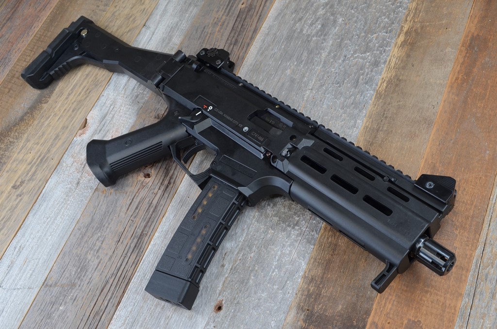 CZ Scorpion Pakse Sapper 6.4 in MLOK Handguard Black 10091-01