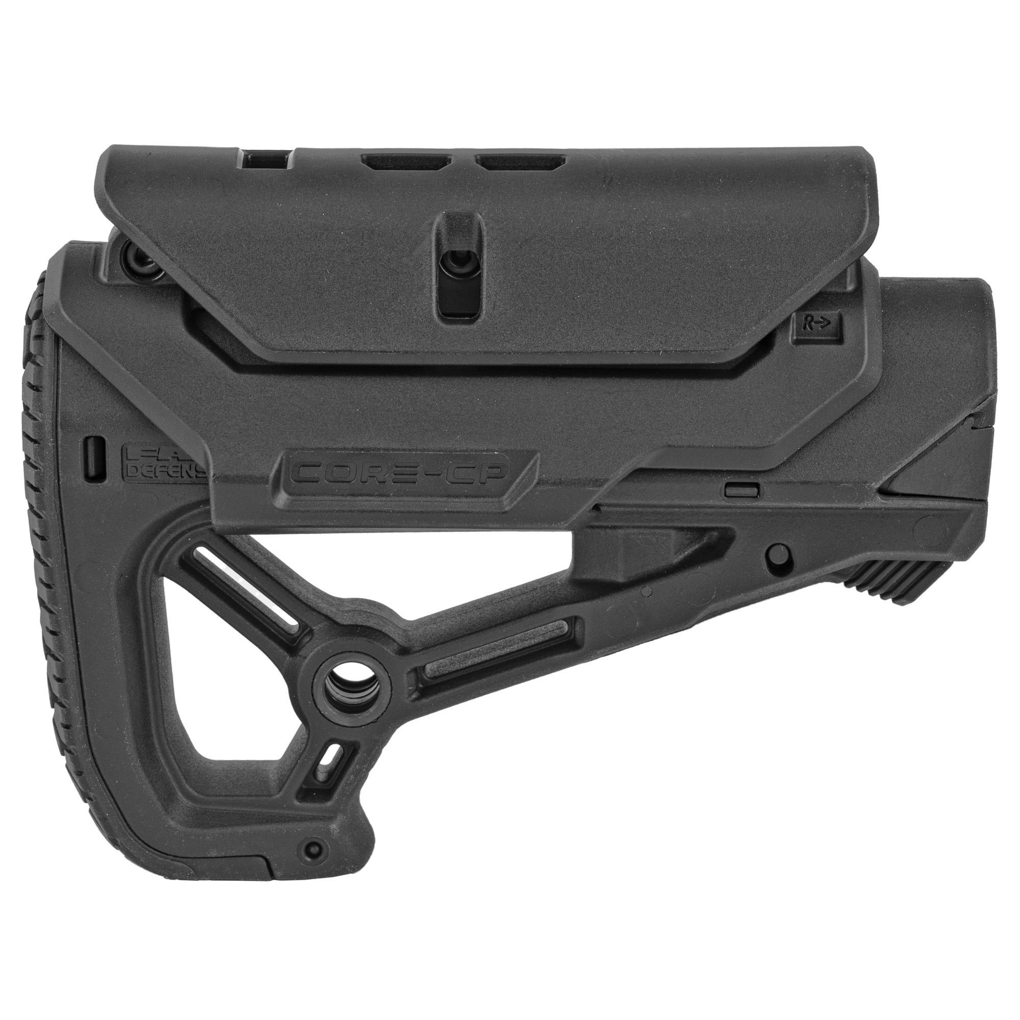 F.A.B. BUTTSTOCK LINE ブラックストック FAB Defense AR-15 Buttstock Small and Compact Design Fits Mil-Spec