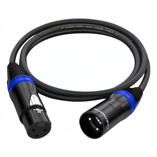 XLR-9 blafili XLR 3-Pin Male to Female Cable
