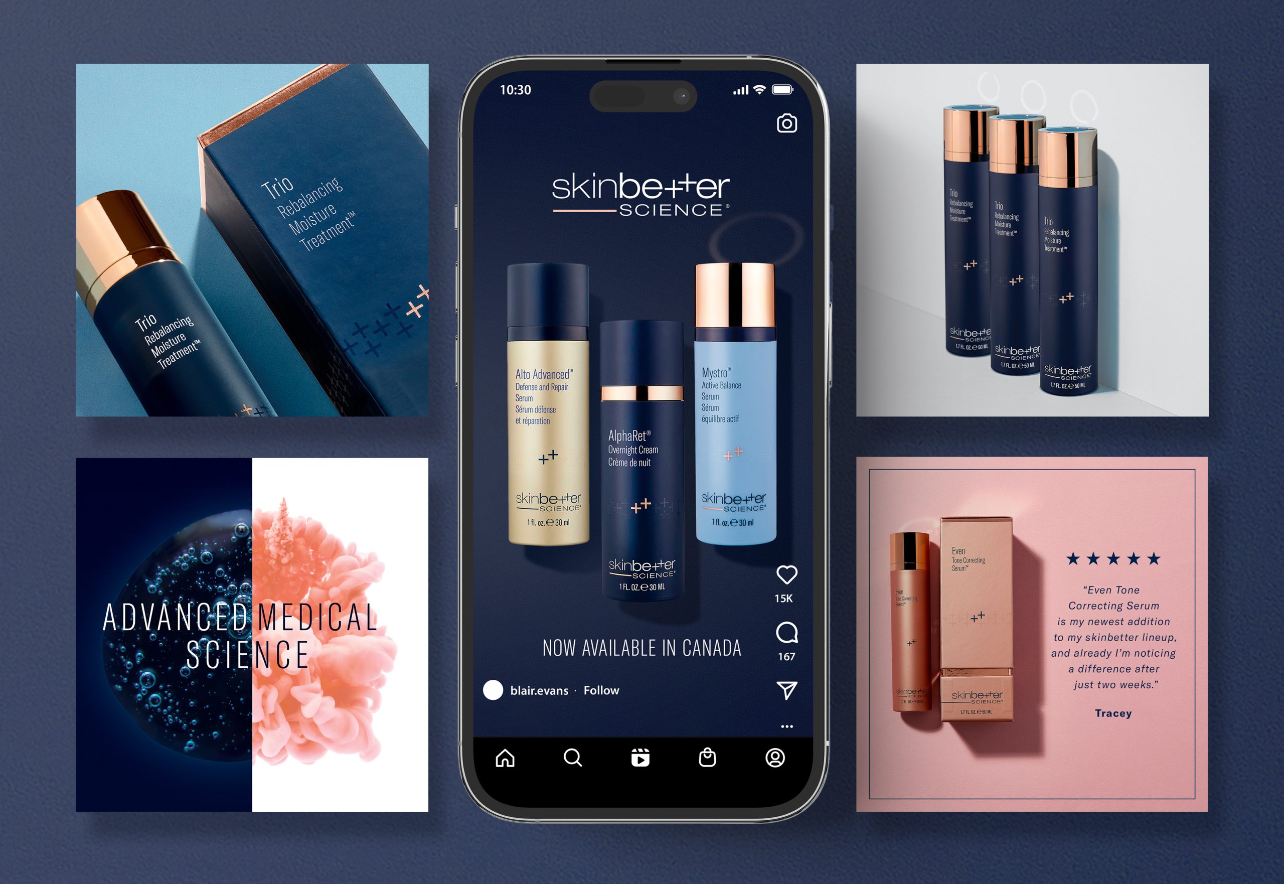 SkinBetter Social Media Posts