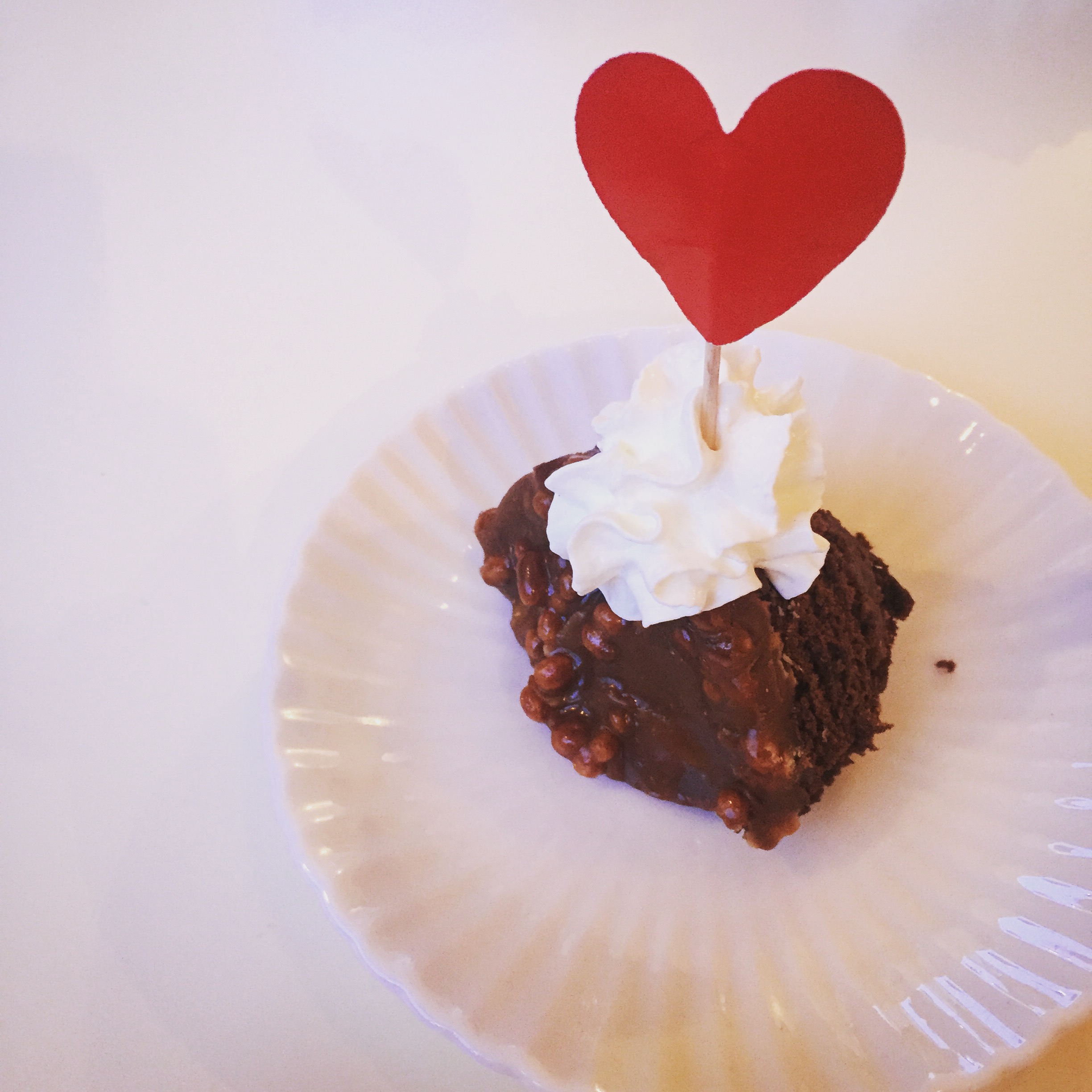 Lítil ástarkaka til þín.