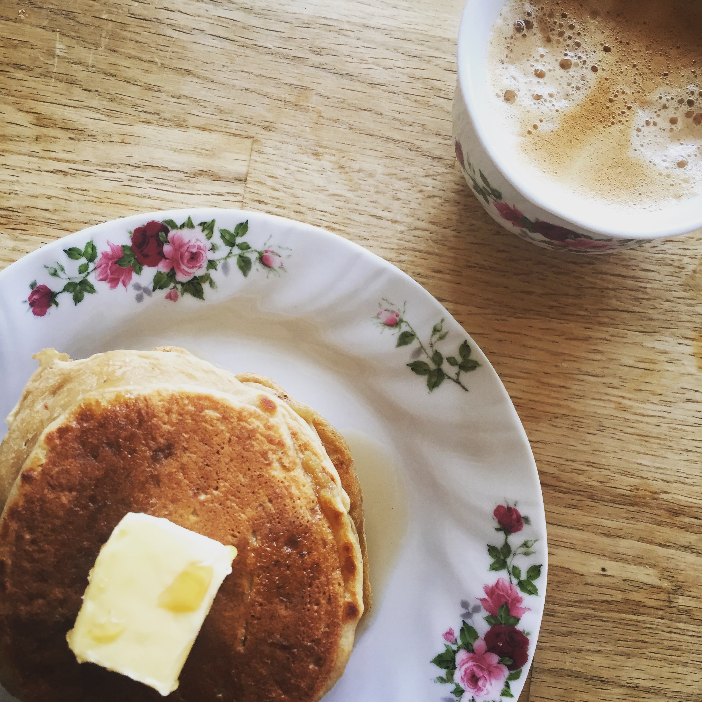 Þessar klikka ekki með sírópi og smjöri...og kaffi!