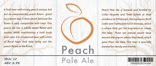 Beer Label (InDesign)