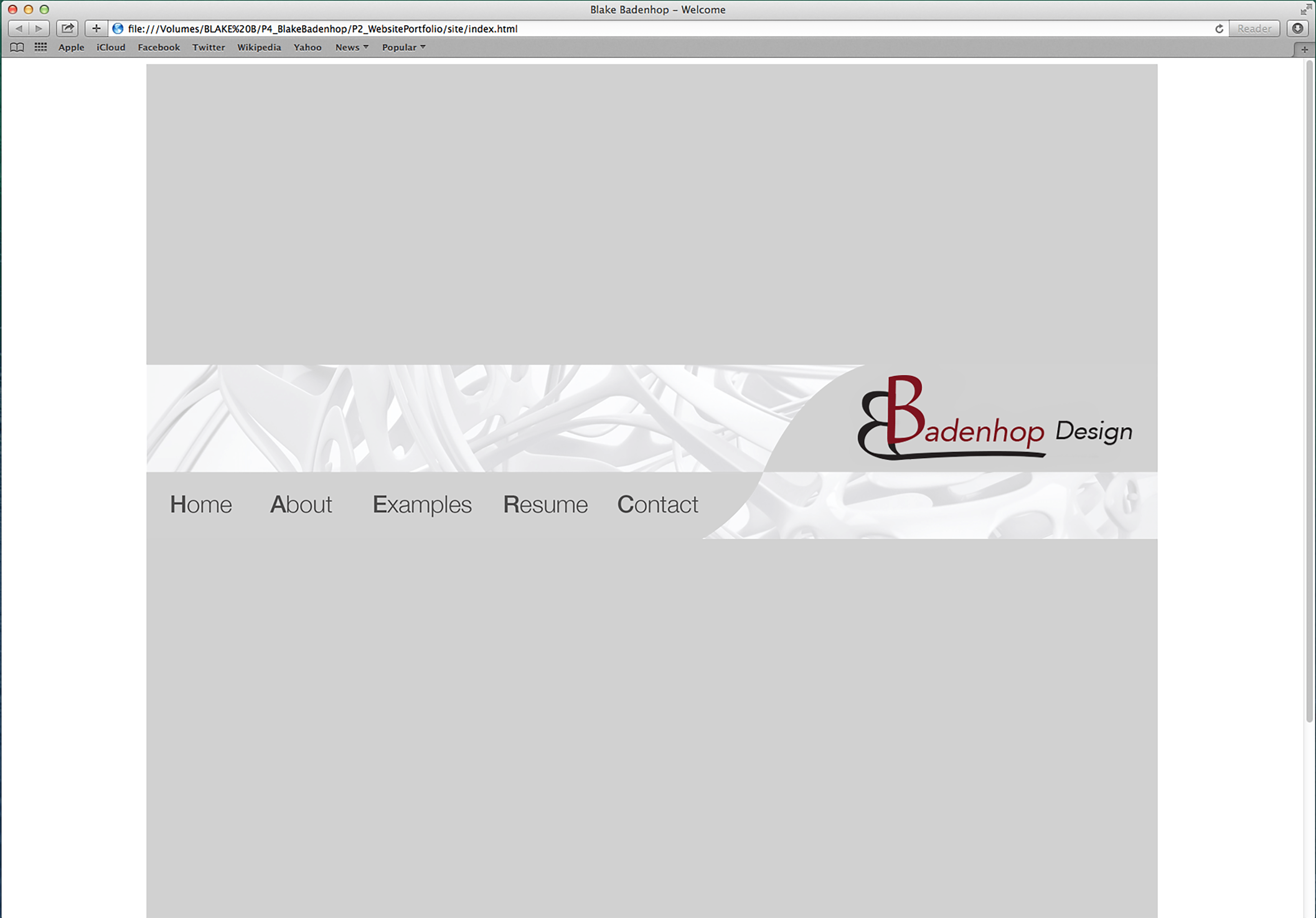 Personal Website (Code)