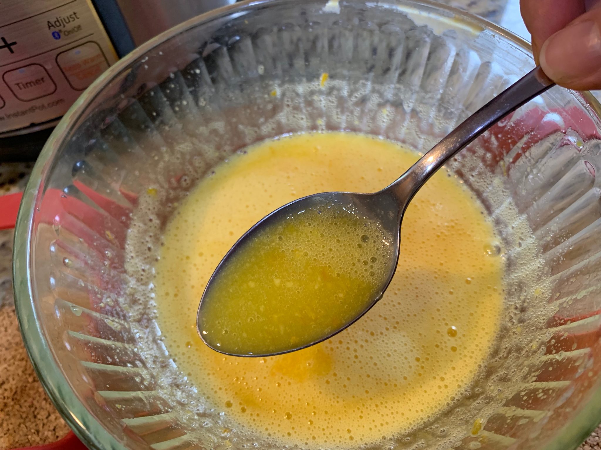Meyer Lemon Curd Semifreddo
