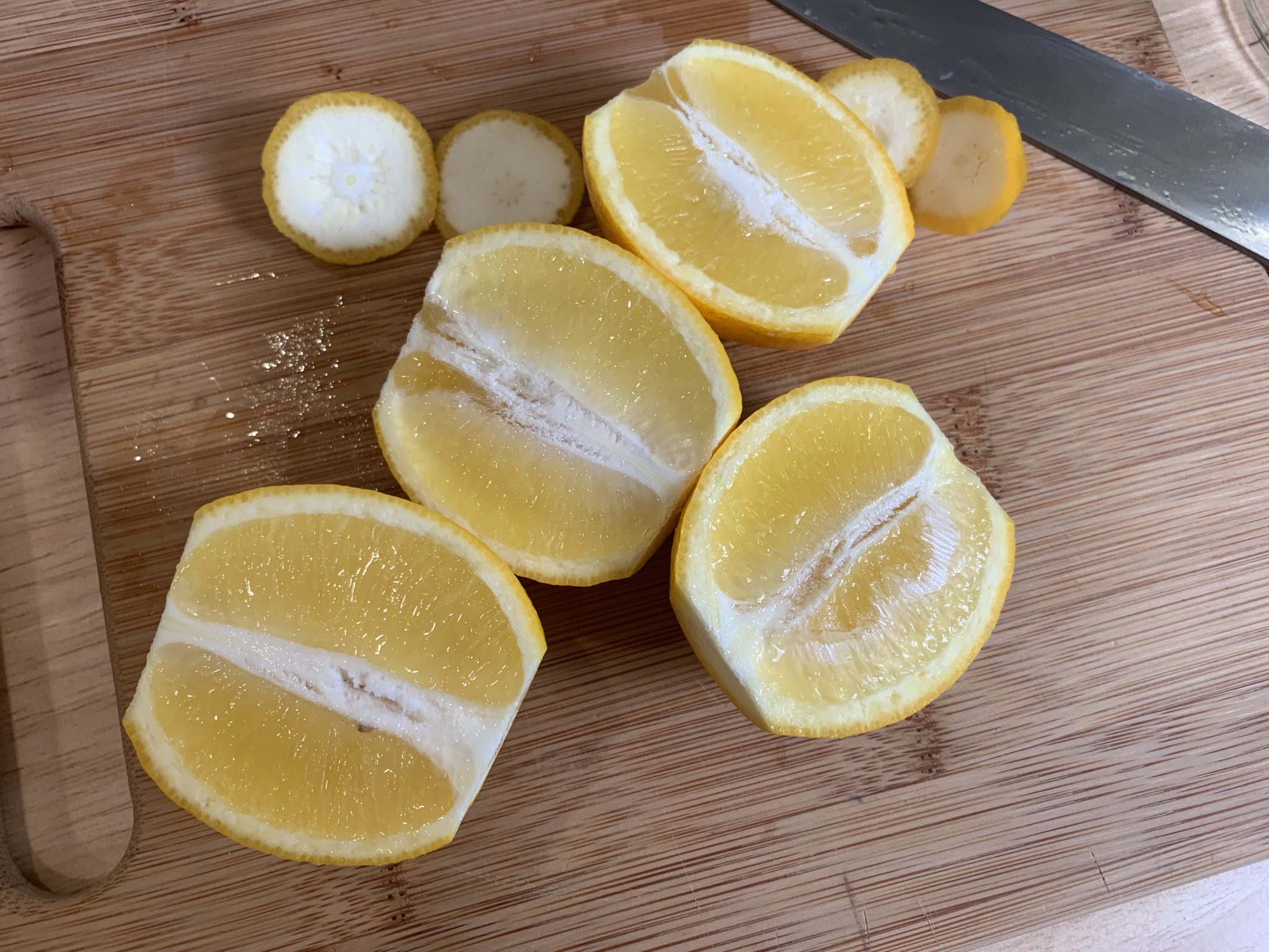 Salt-Preserved Meyer Lemons