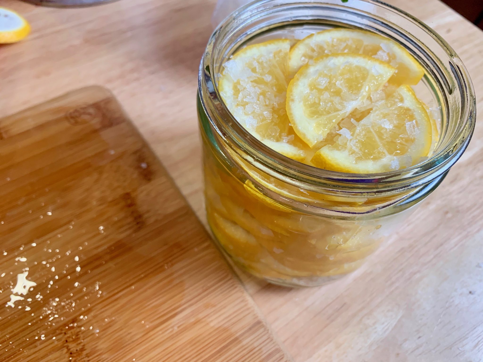 Salt-Preserved Meyer Lemons