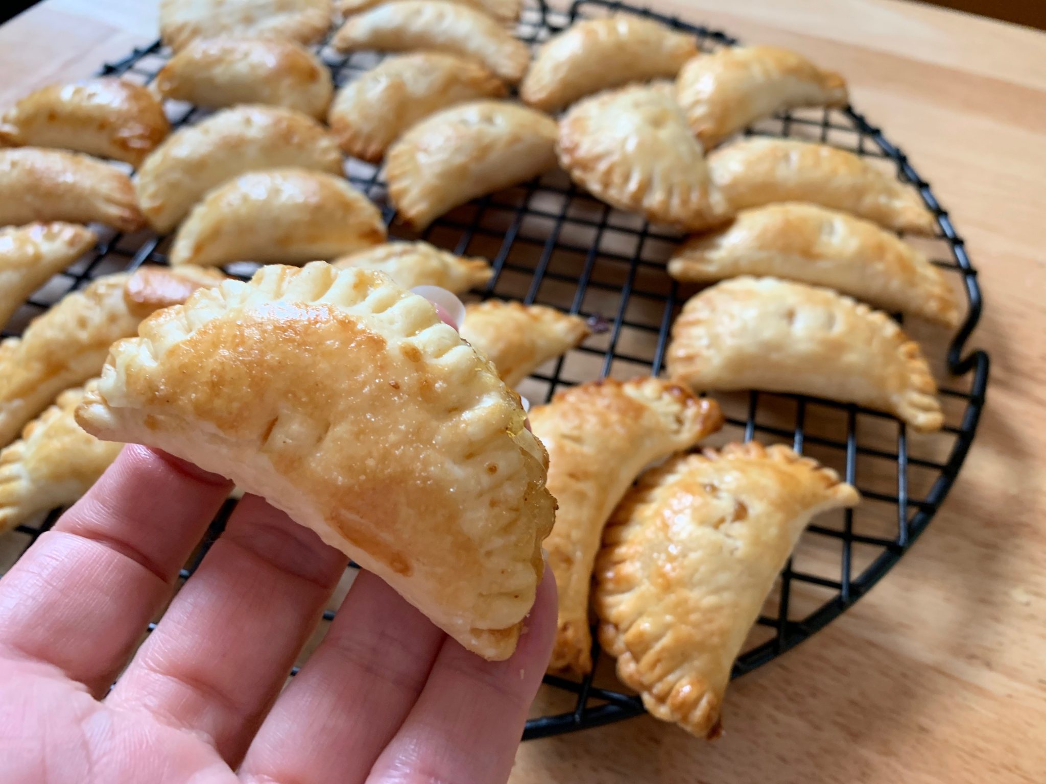 Fresh Pineapple Empanadas are a great grab and go treat BlakOpal