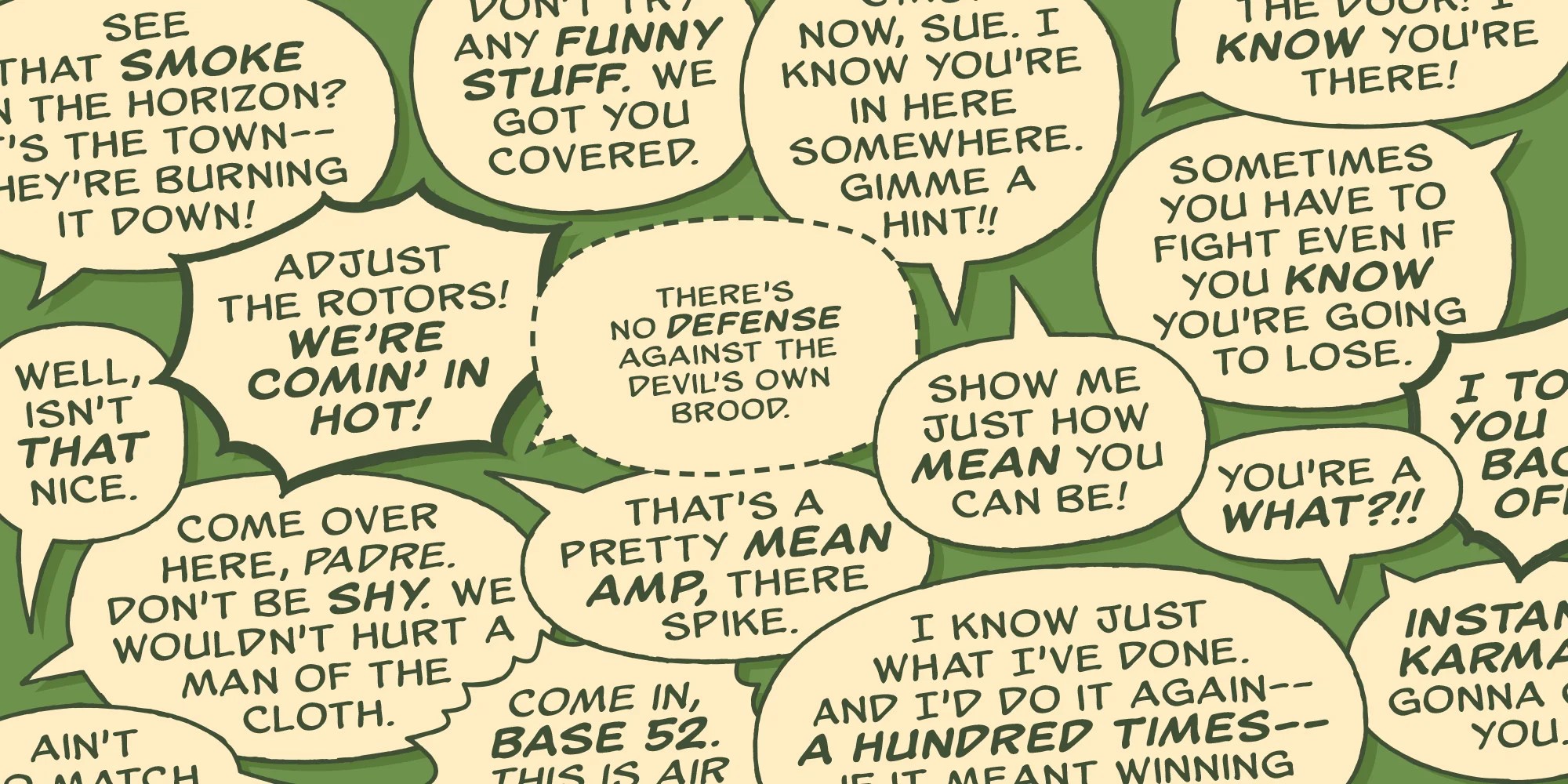 Famous Last Words Blambot Comic Fonts Lettering