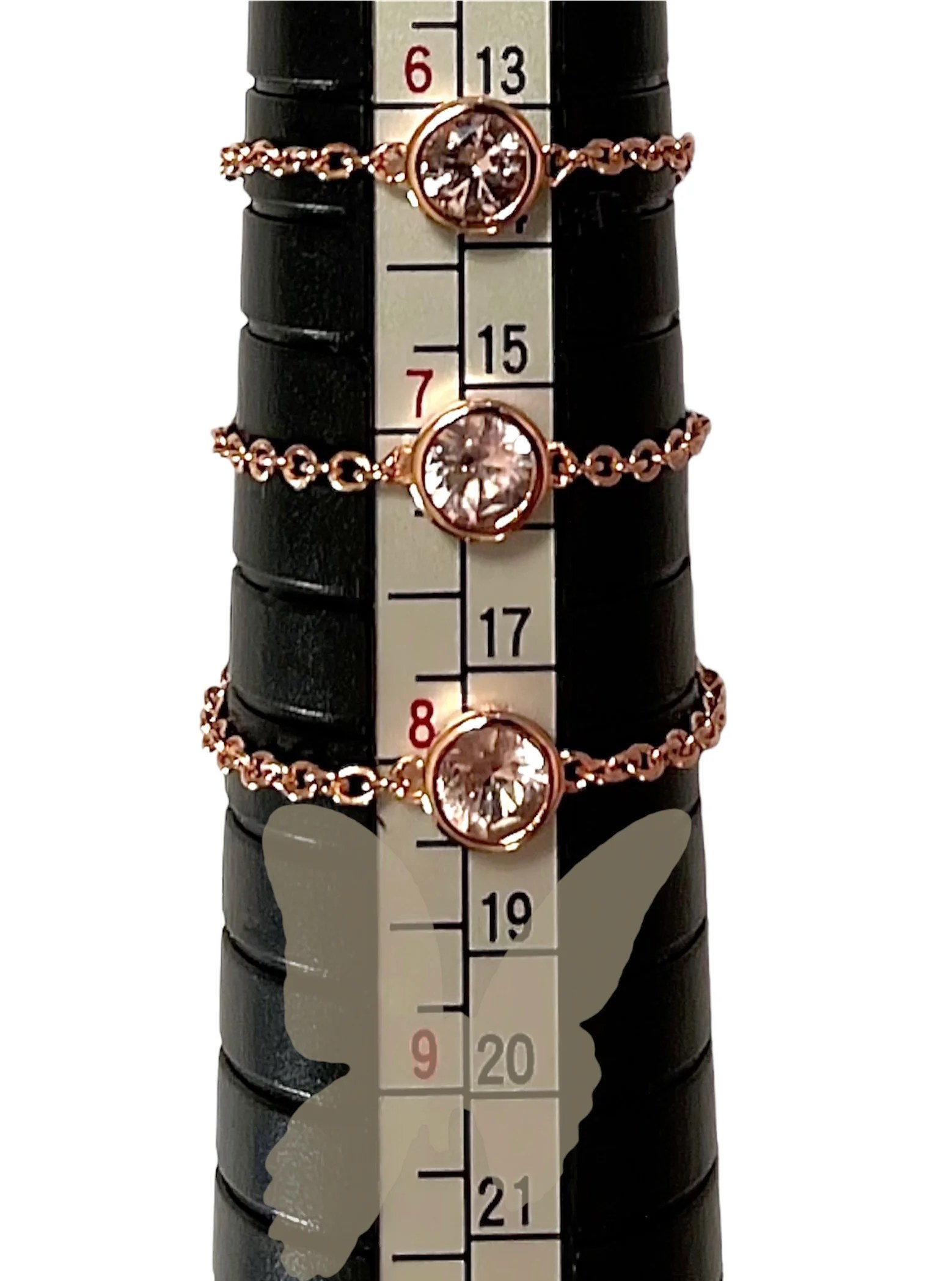 Blaze Bezel Chain Ring