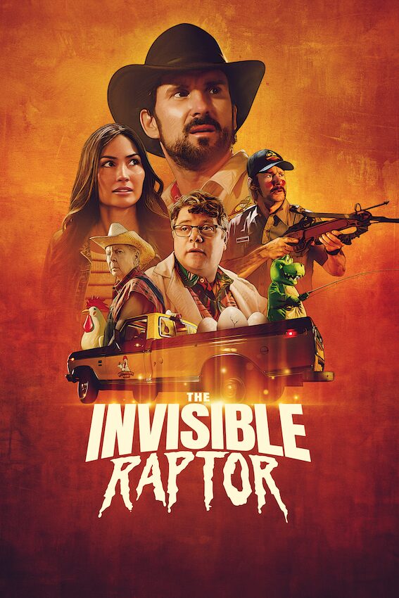 The Invisible Raptor Poster Art