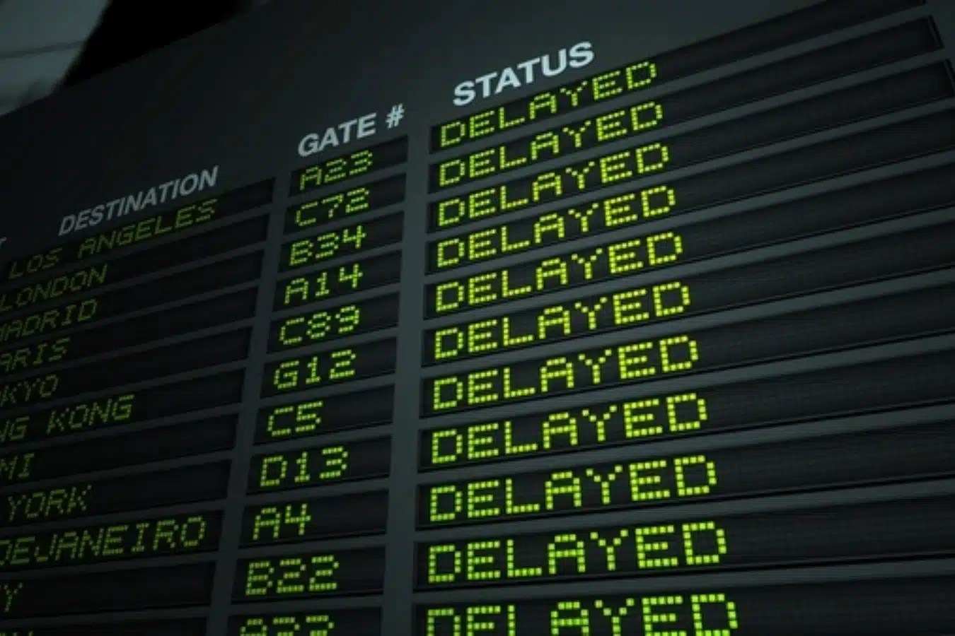 Flight Delay Board