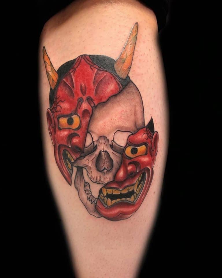 Meaning Of Oni (Japanese Demon) Tattoos - Blendup Tattoo Meanings 960_x_768_jpg