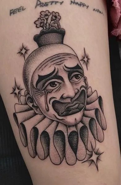 Tattoos De Palhaço - Blendup Significados De Tatuagens 597_x_390_webp