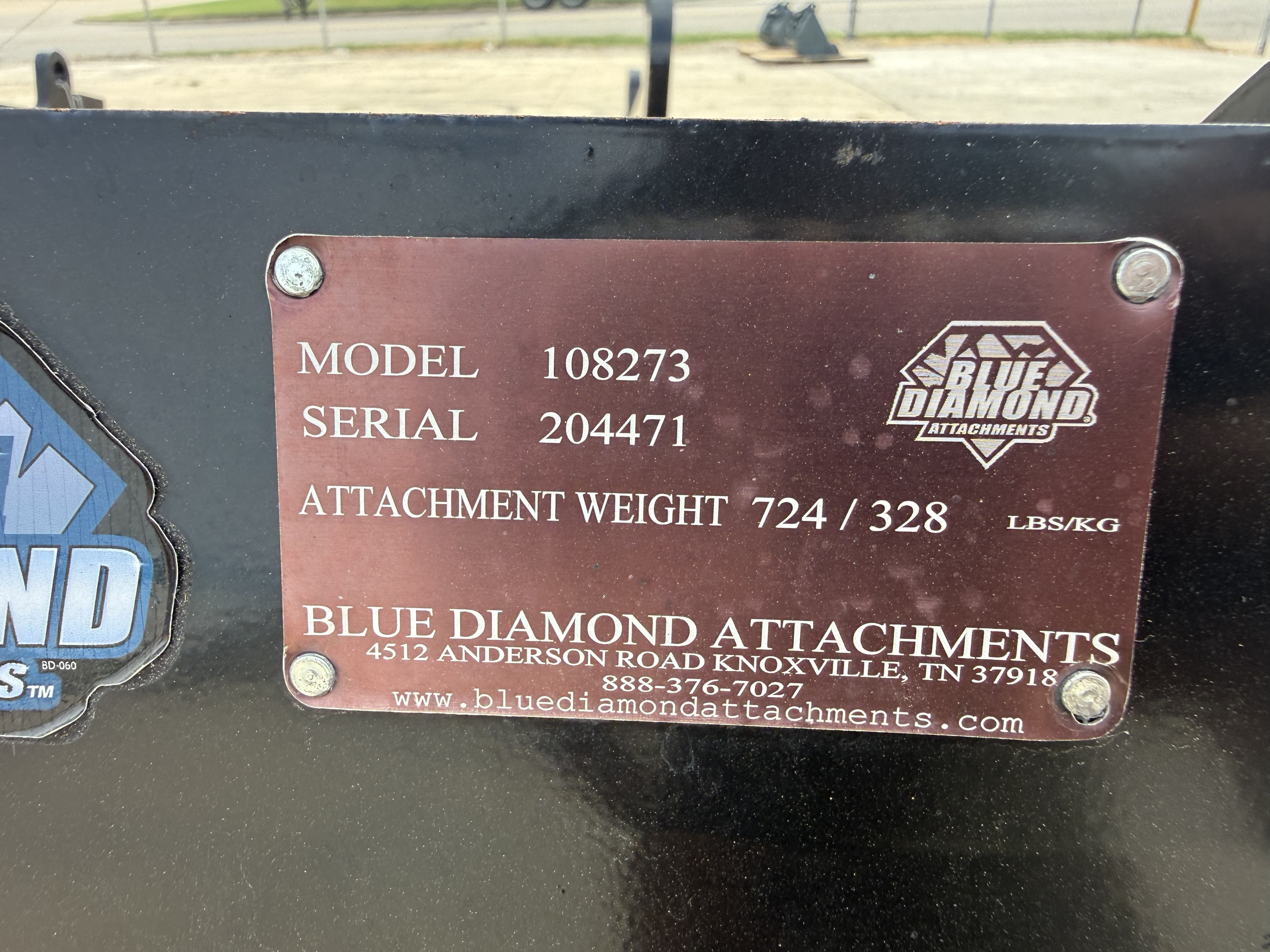 NEW Blue Diamond Severe Duty 72” Toothed Skid Steer Bucket