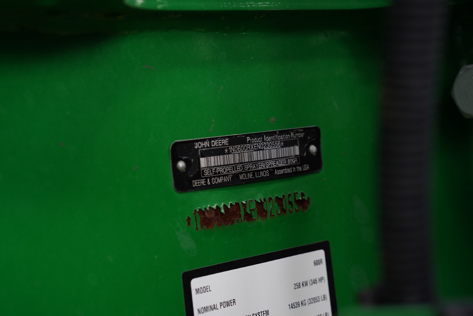 2023 John Deere 700R Fertilizer Applicator