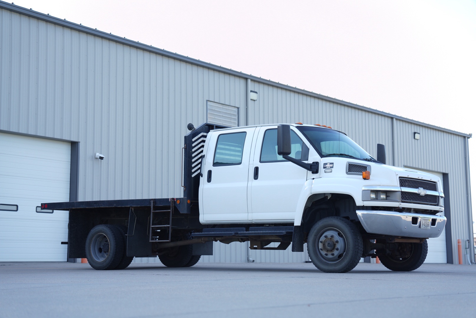 2008 Chevy Topkick C4500 4x4 Diesel Flatbed Truck