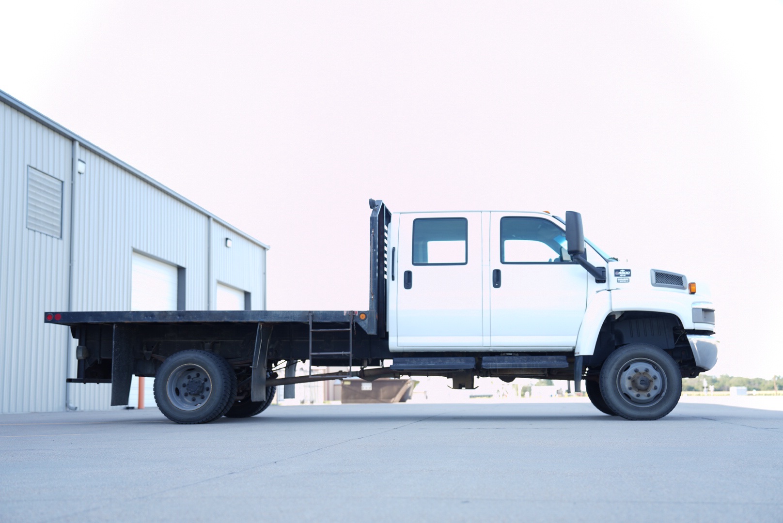 2008 Chevy Topkick C4500 4x4 Diesel Flatbed Truck