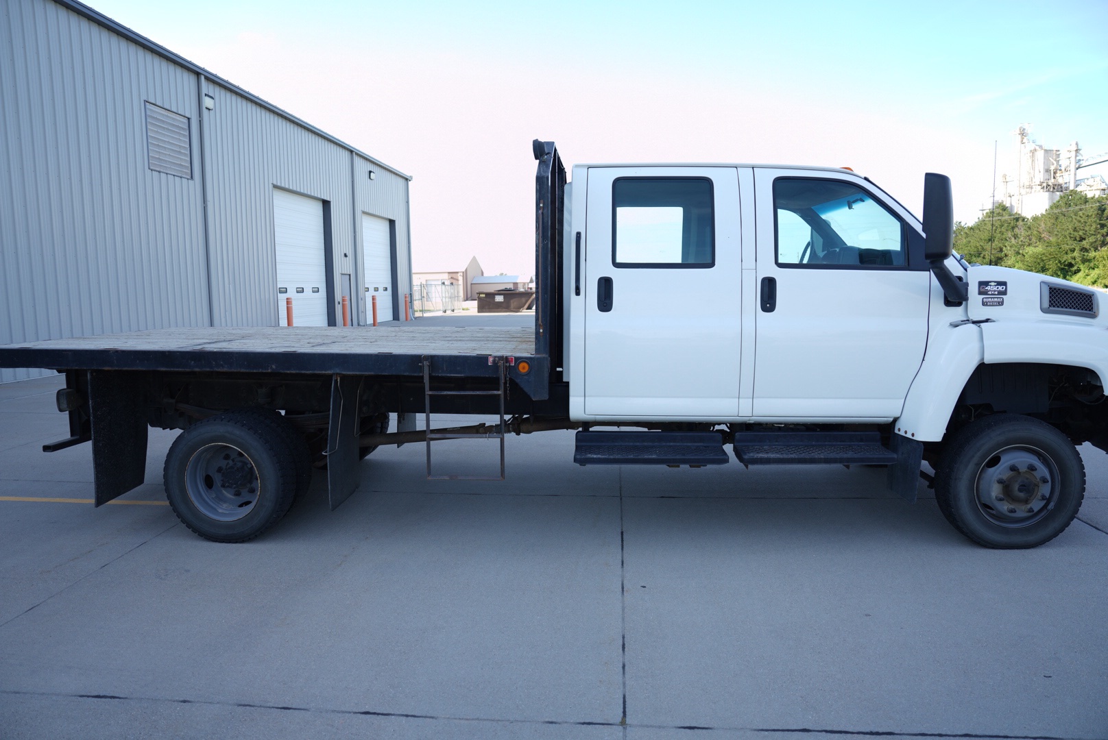 2008 Chevy Topkick C4500 4x4 Diesel Flatbed Truck