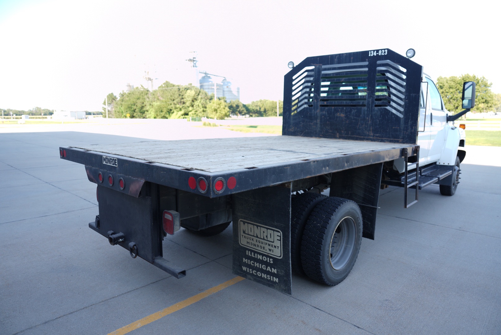 2008 Chevy Topkick C4500 4x4 Diesel Flatbed Truck