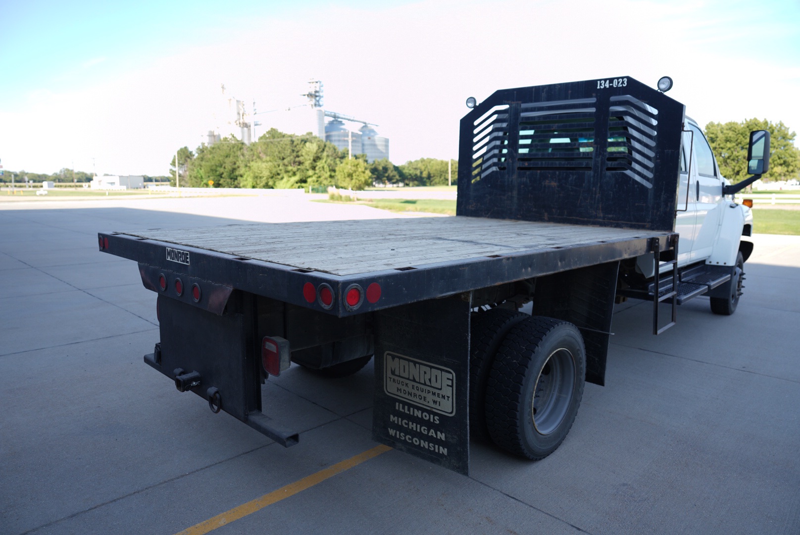2008 Chevy Topkick C4500 4x4 Diesel Flatbed Truck