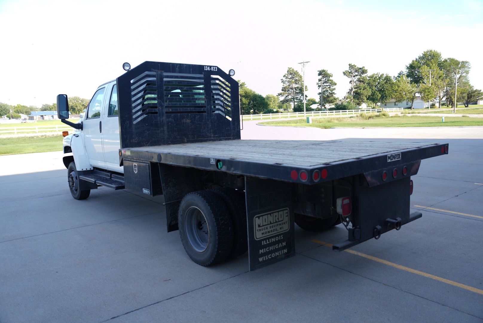 2008 Chevy Topkick C4500 4x4 Diesel Flatbed Truck