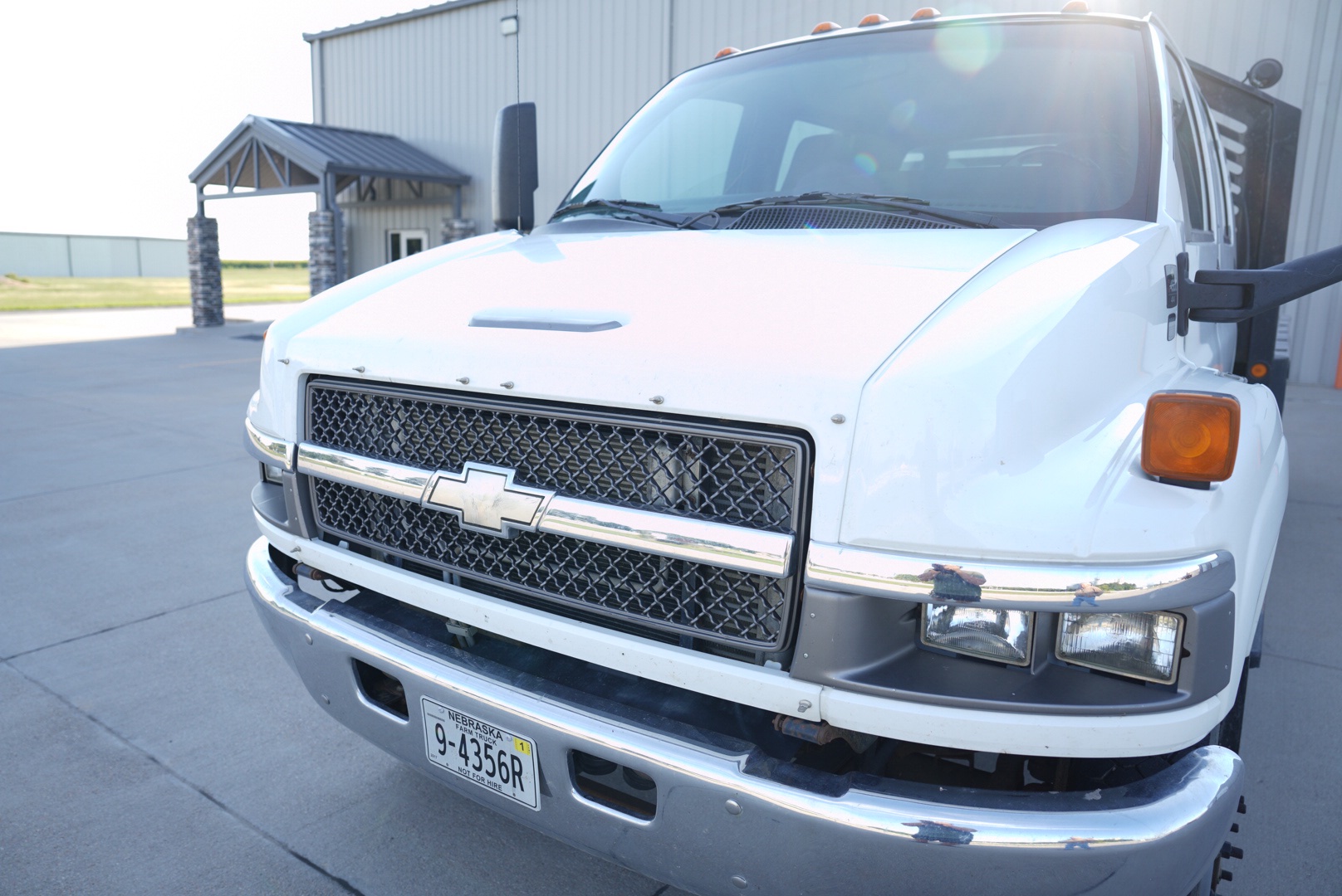2008 Chevy Topkick C4500 4x4 Diesel Flatbed Truck