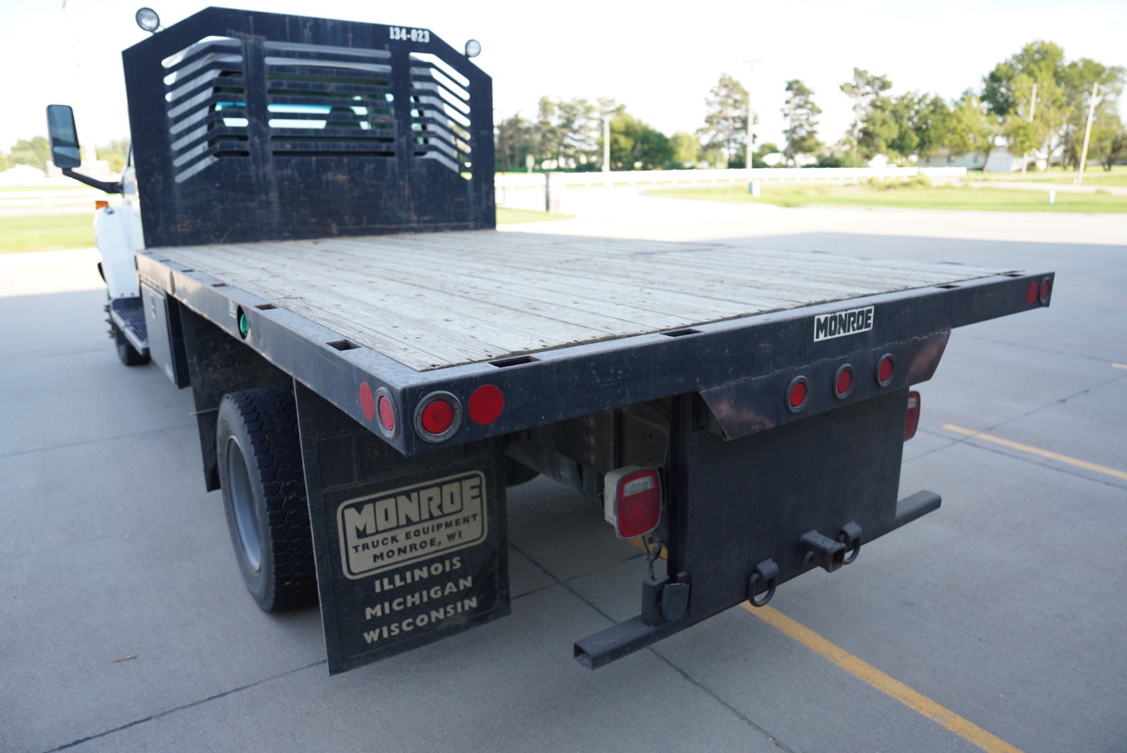 2008 Chevy Topkick C4500 4x4 Diesel Flatbed Truck
