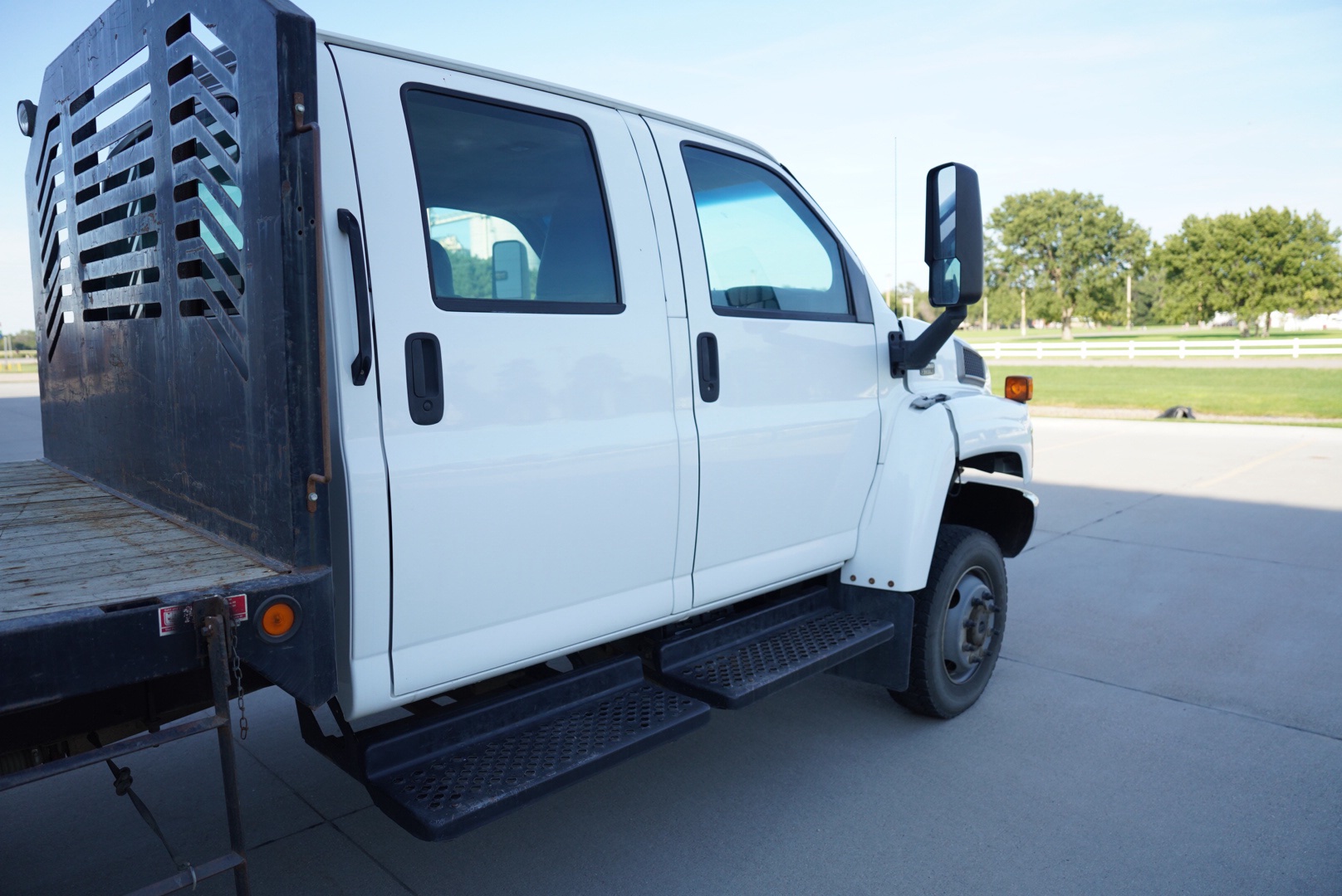 2008 Chevy Topkick C4500 4x4 Diesel Flatbed Truck
