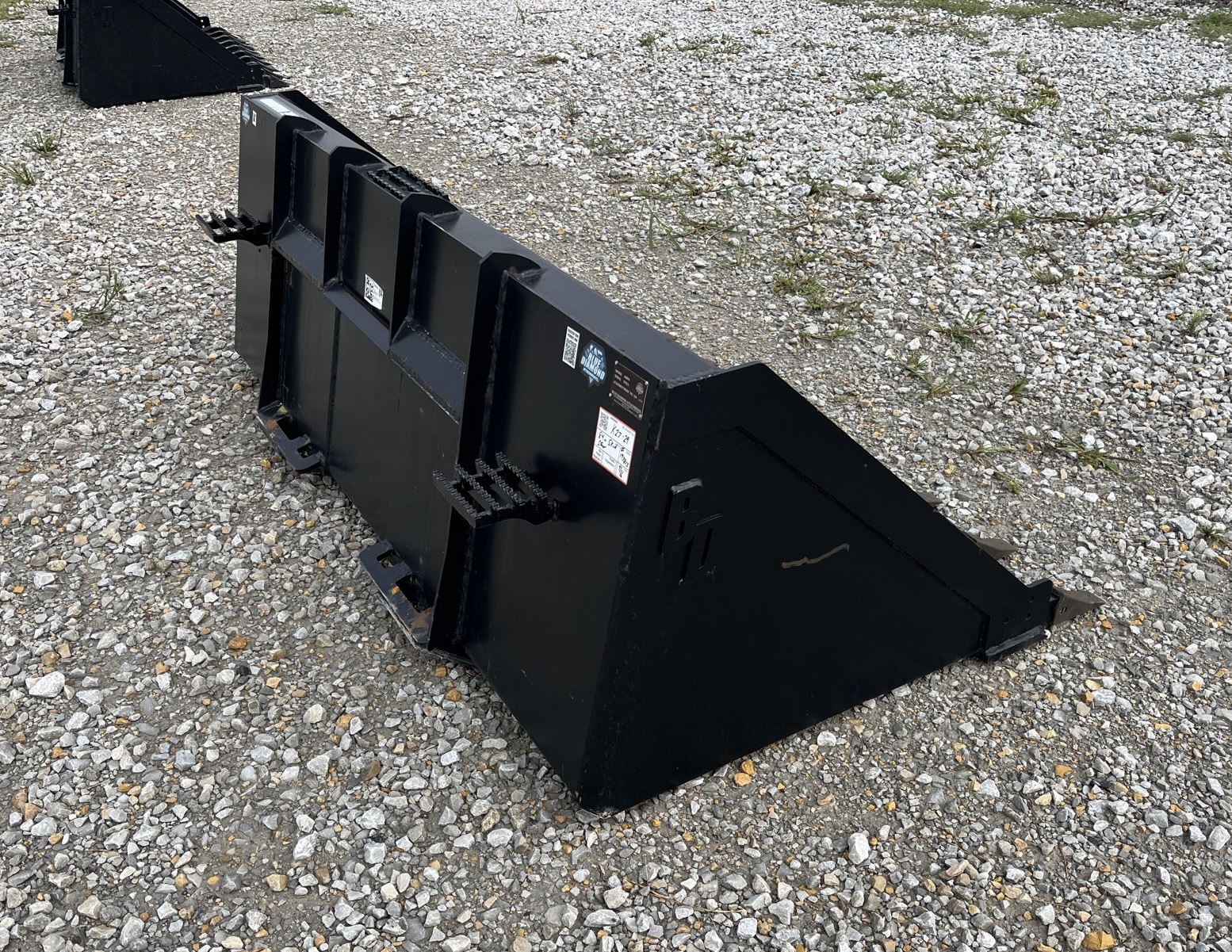 New/Unused Blue Diamond 84” Skid Steer Tooth Bucket