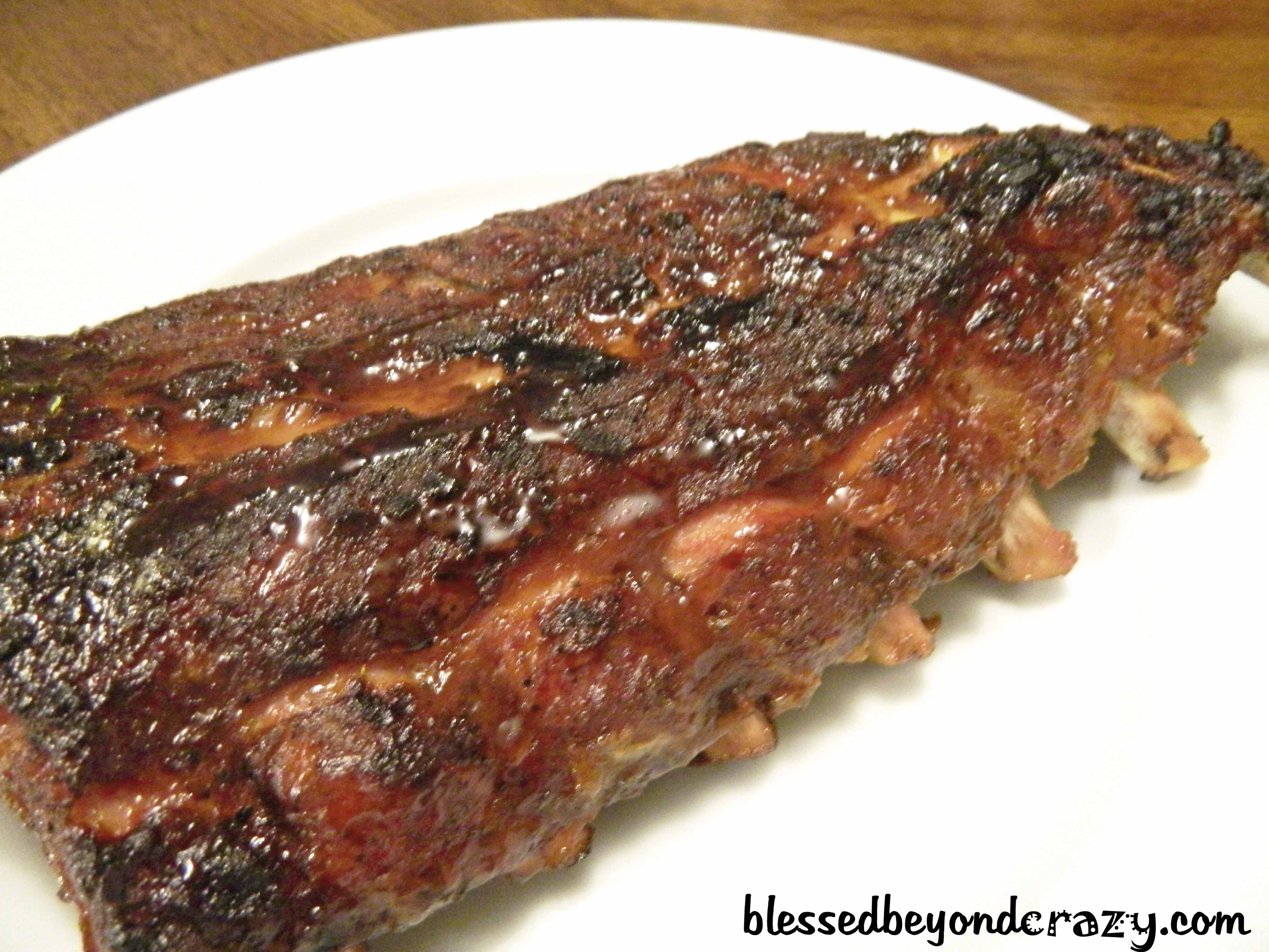 Smoked Honey BBQ Baby Back Ribs