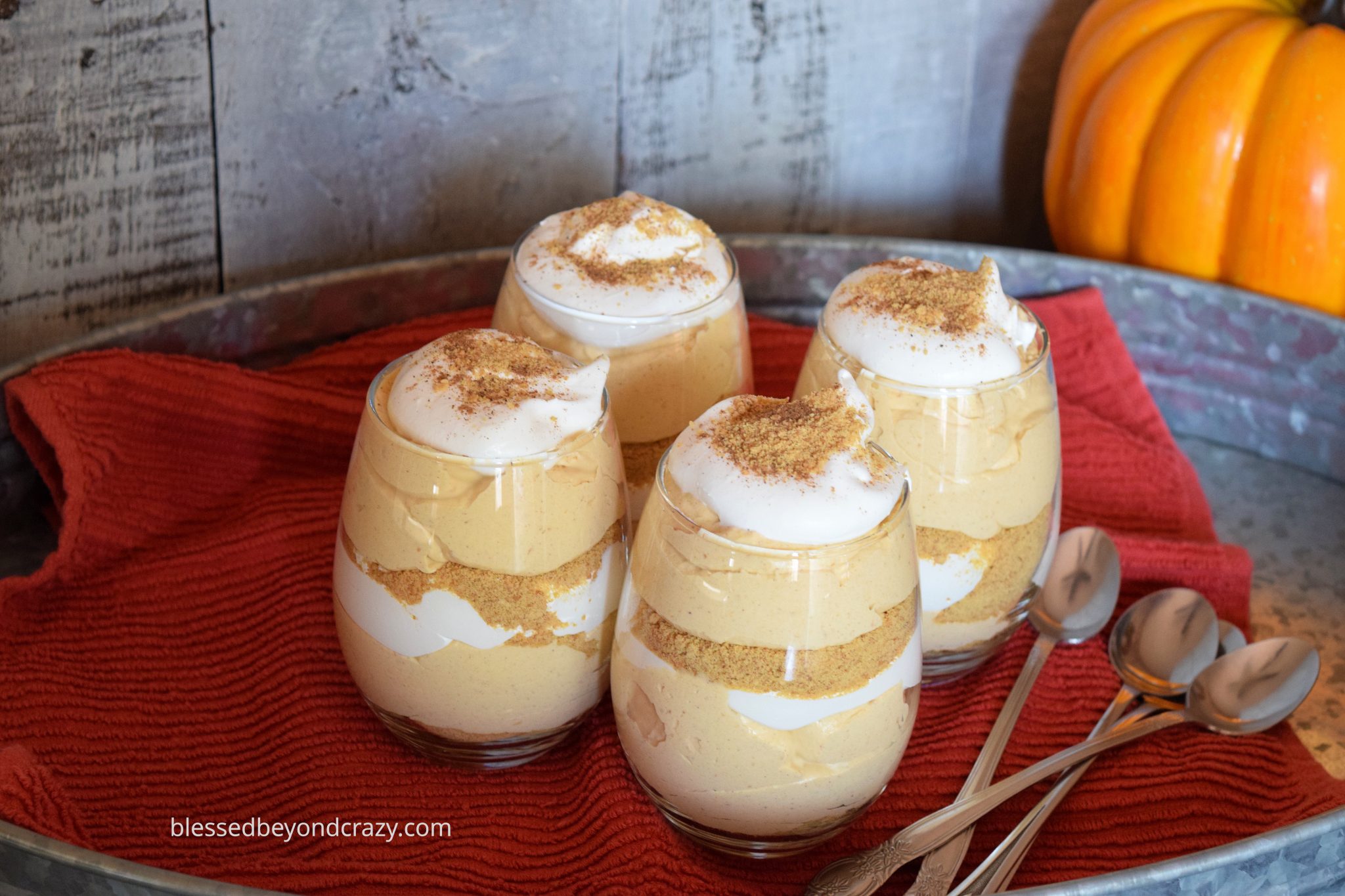 picture Gluten Free Pumpkin Mousse pumpkin mousse parfaits