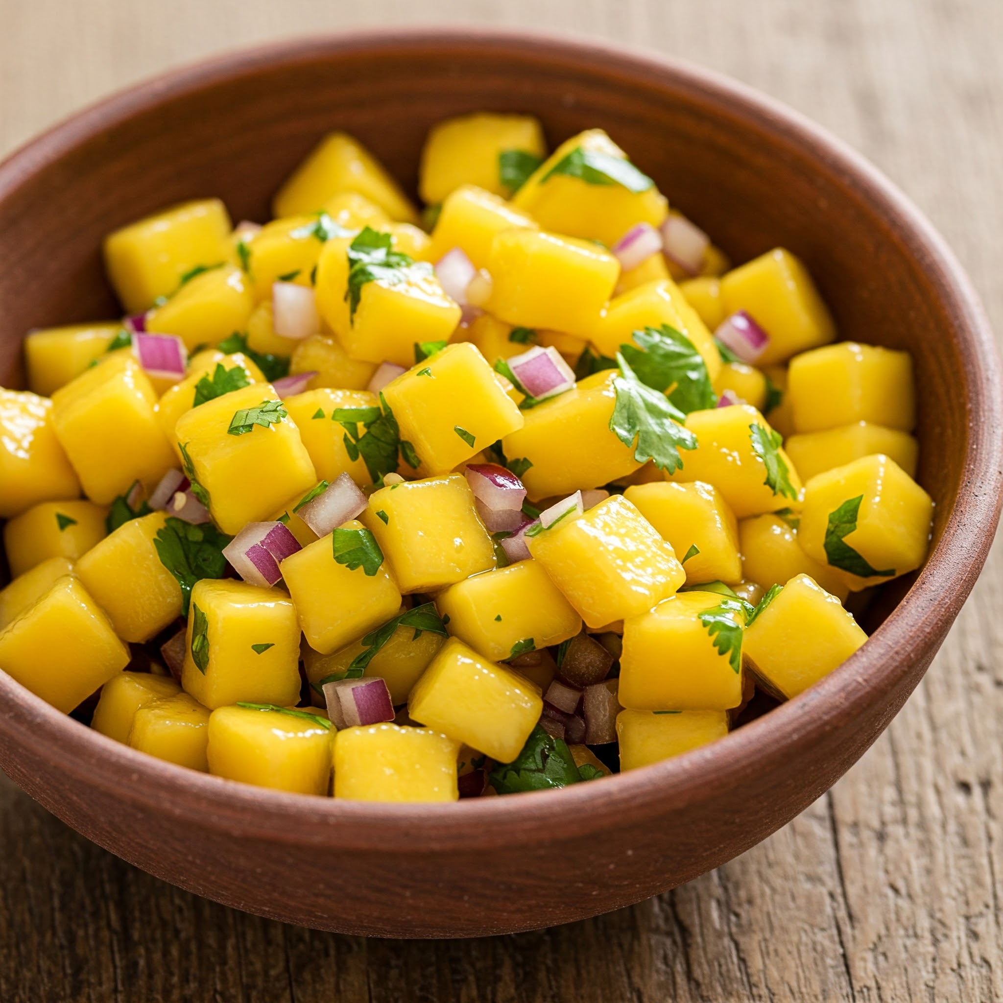 How to Eat Mango Section