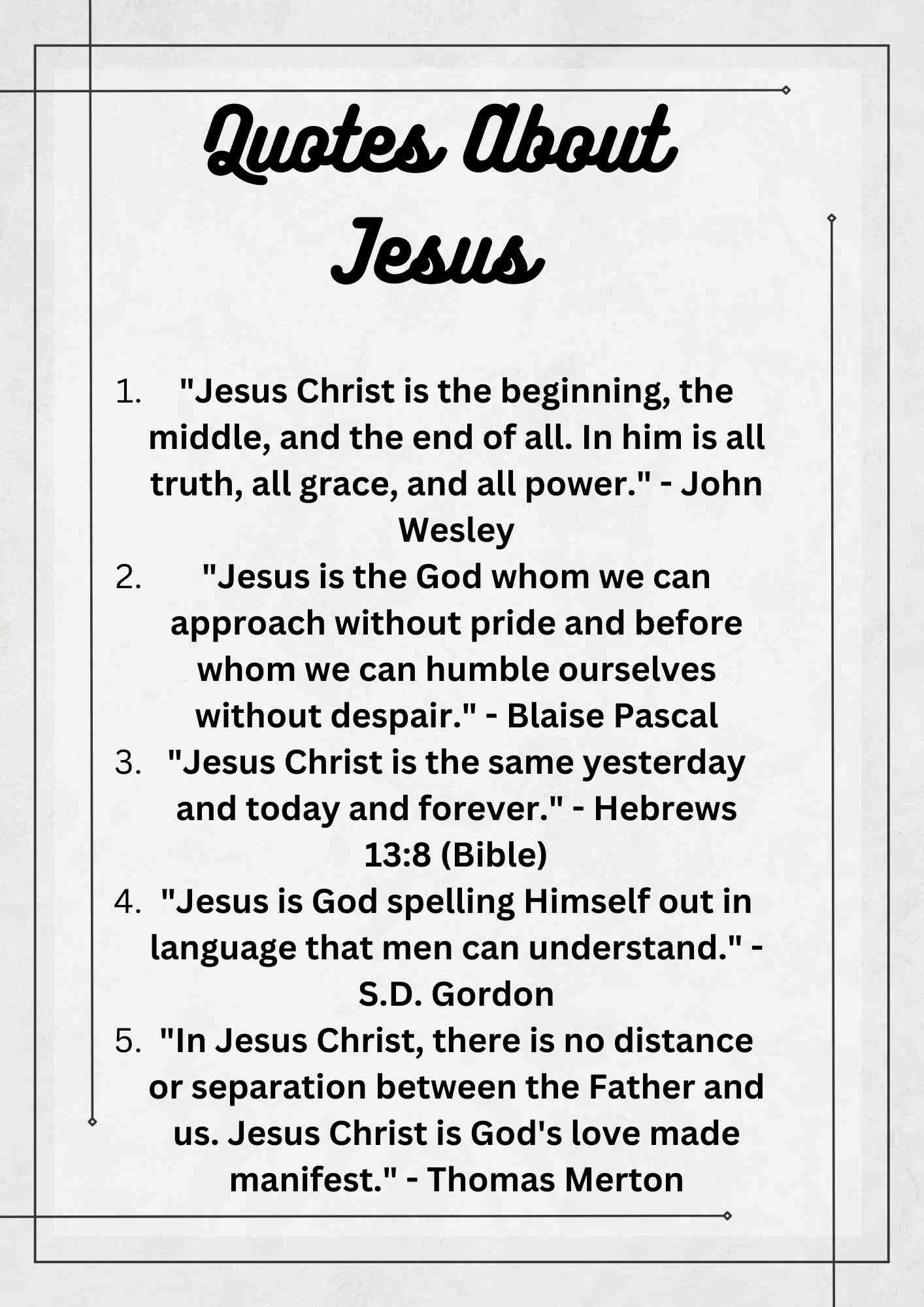 230+ jesus quotes [inspirational, life changing]