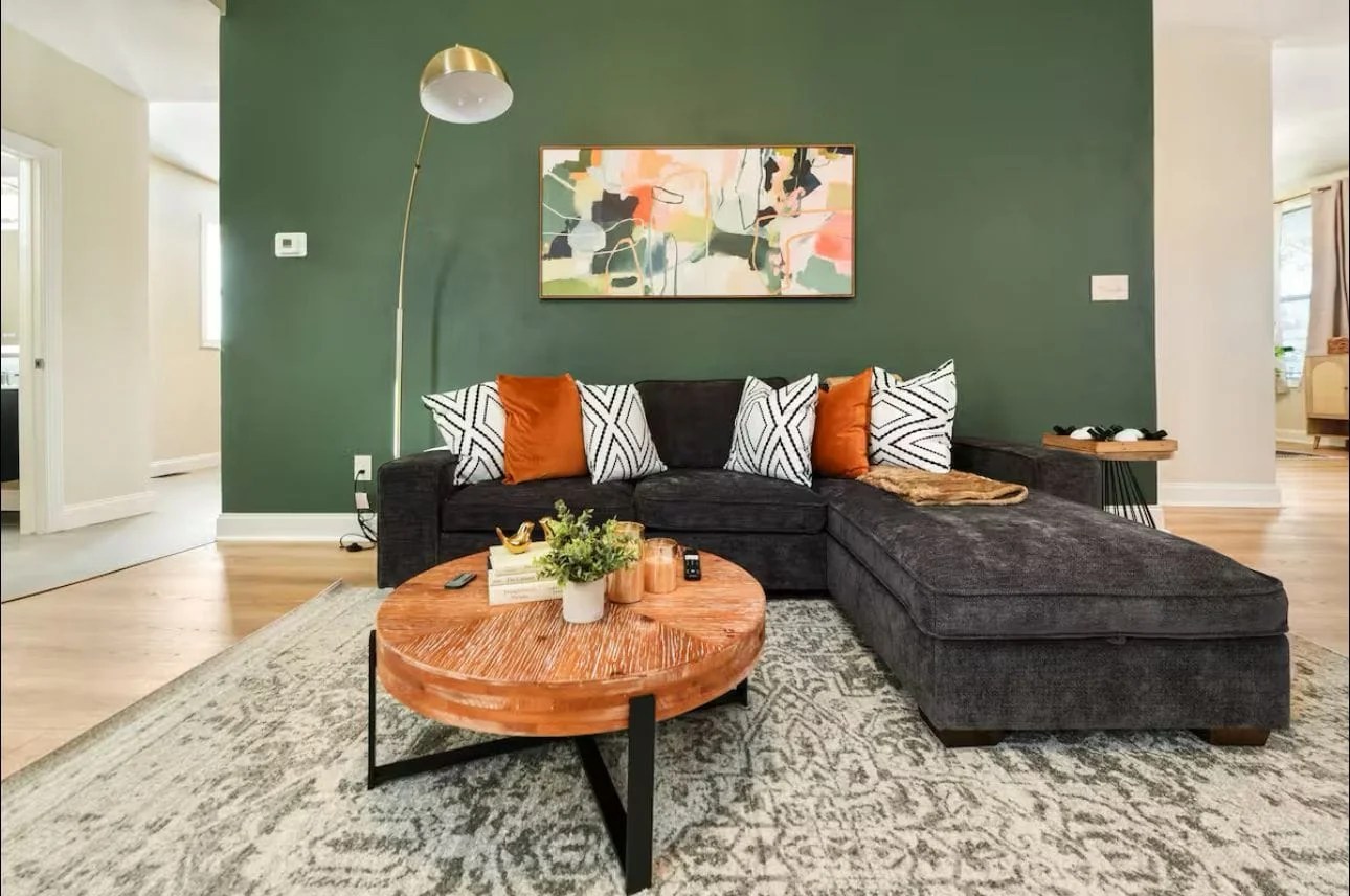 living room design and setup service in Pittsburgh PA