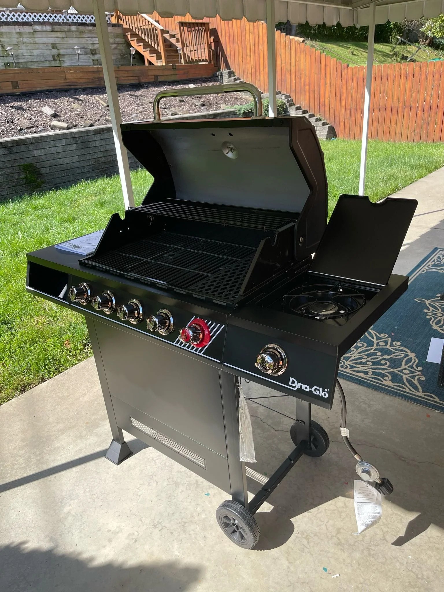 grill installation in Pittsburgh