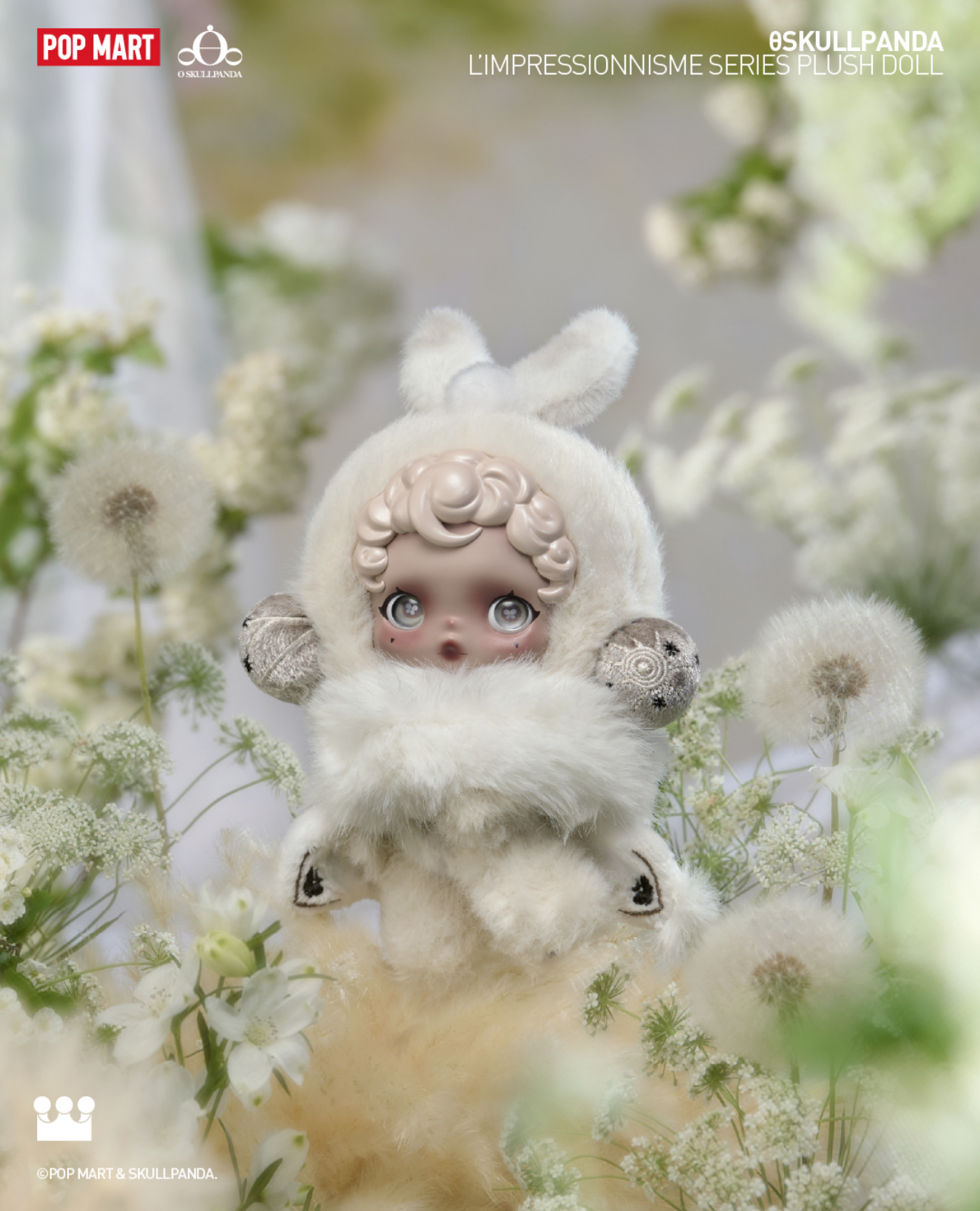 SKULLPANDA L'impressionnisme Series Vinyl Plush Doll - Blind Box Chile