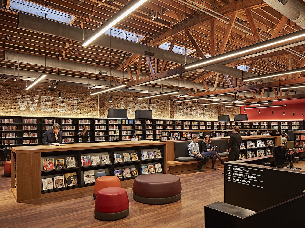 West Loop Library Blinderman Construction