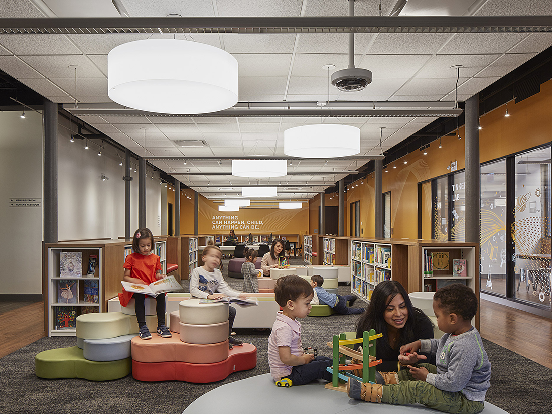 West Loop Library Blinderman Construction