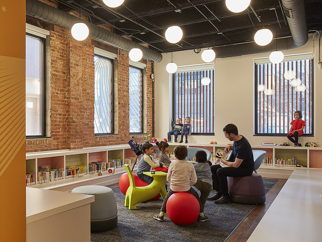 West Loop Library Blinderman Construction