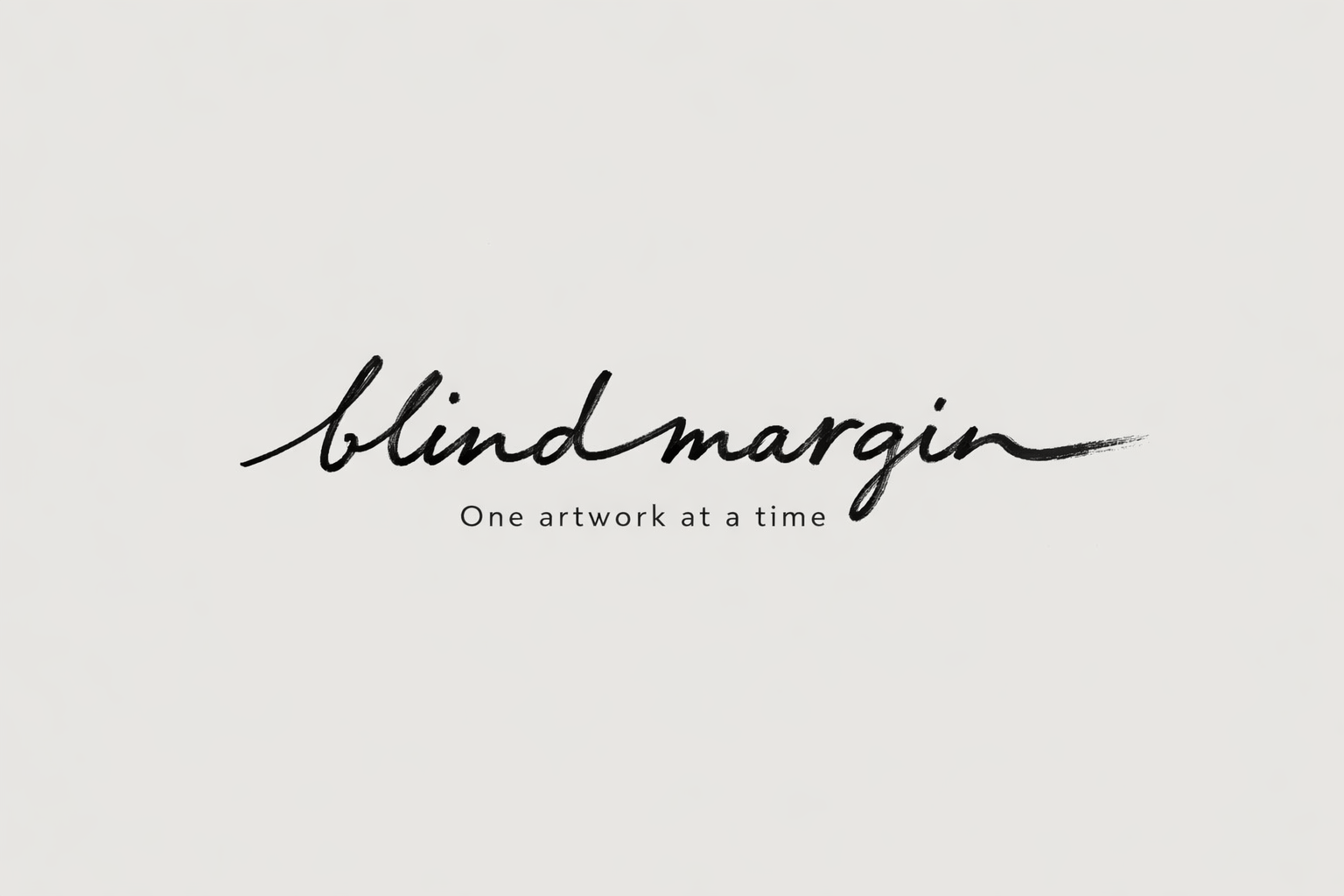 Blind margin logo
