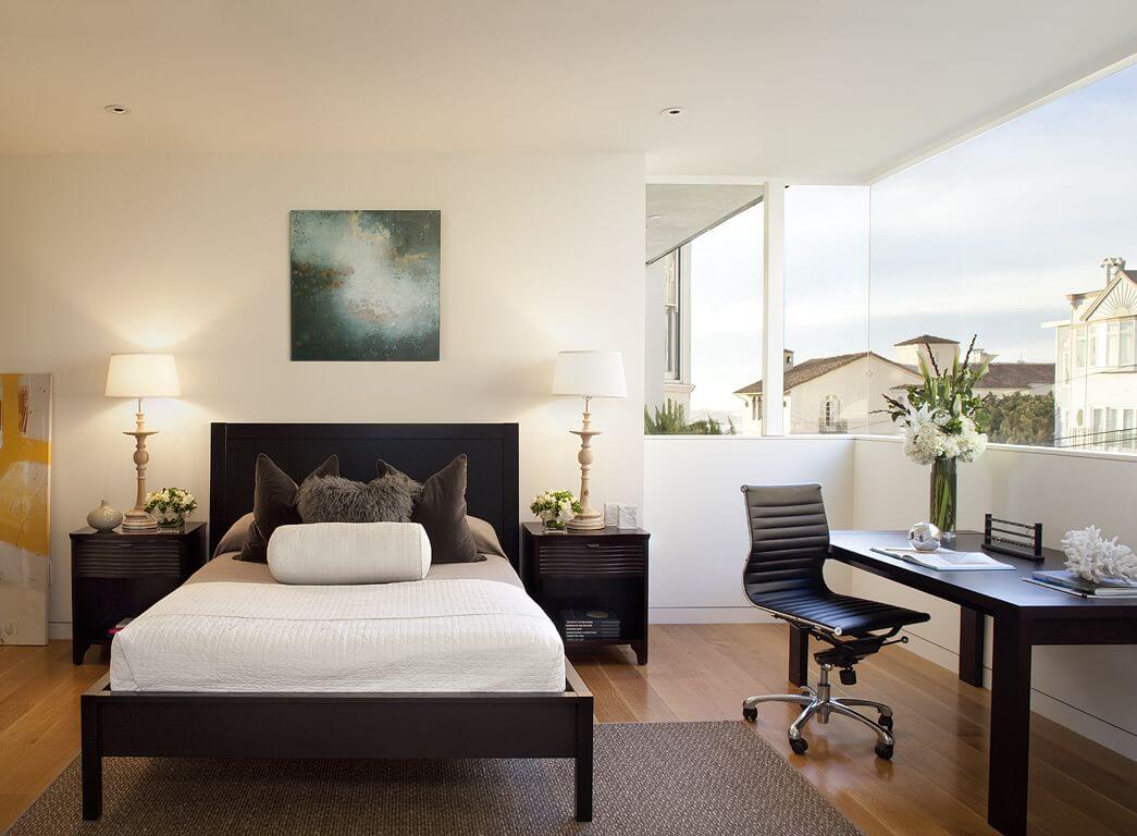 Decor Ideas For A Combined Study Guest Rooms