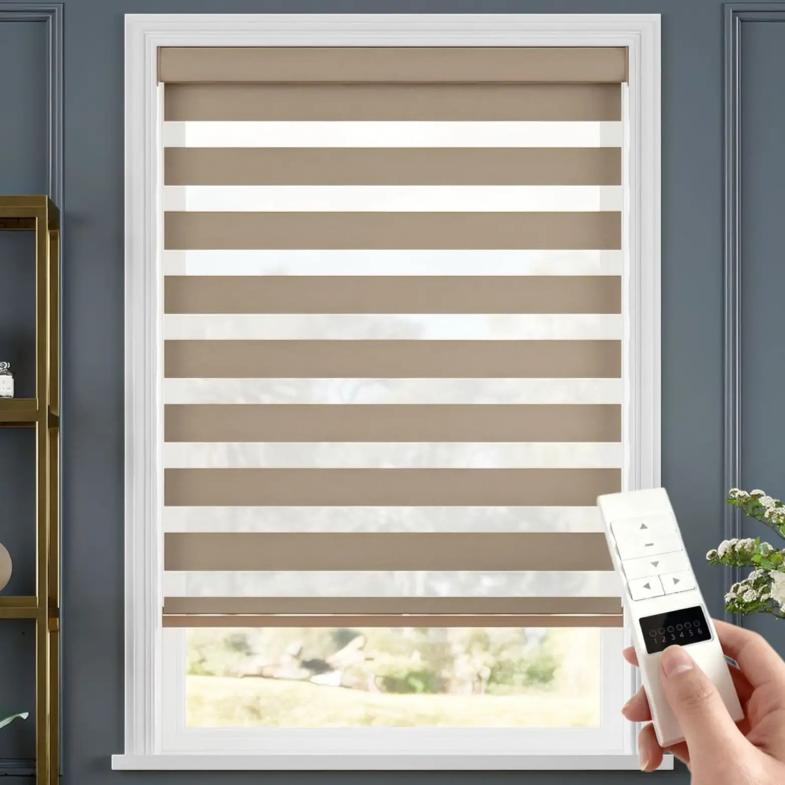 Motorized Zebra Blinds Collection