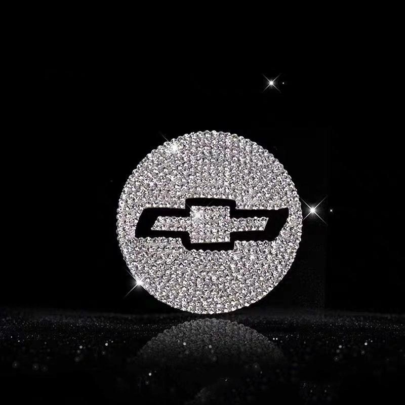 thumbnail image 2 of MDecals Glitter Emblem Overlay Sticker Decal For BMW – Hood, Trunk, Steering Wheel & Rims 2 of 5