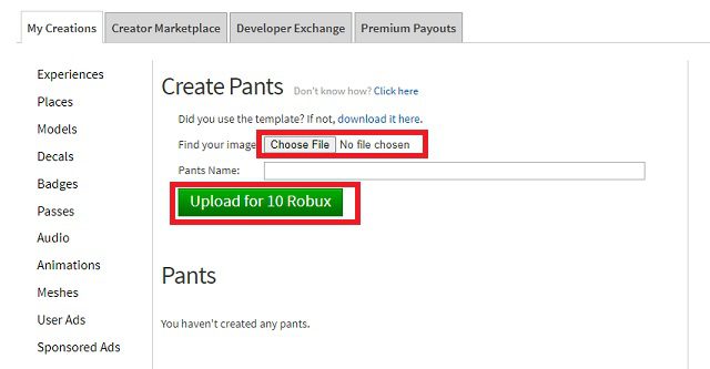 10 Roblox Pants Template How To Make A Roblox Pant In 2026 Upload Custom Roblox Pants 