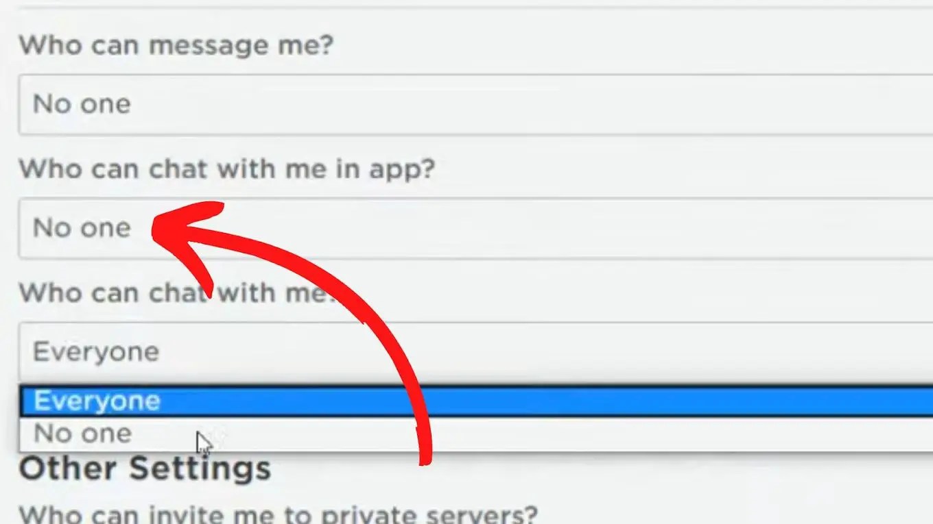How To Mute Someone On Roblox In 2026 Click Privacy No One Chat Roblox.webp